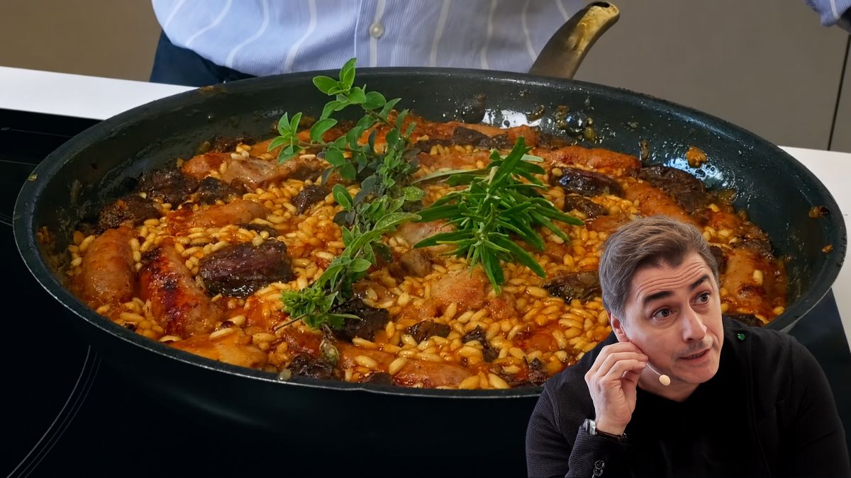 Jordi Roca, chef catalán con tres estrellas Michelin, sobre si cocinar antes la cebolla o el ajo en un sofrito: «Es la clave de un buen arroz»