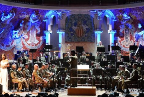 El Ejército de Tierra celebra un concierto en Barcelona en honor a las Fuerzas Armadas