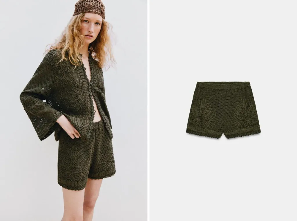 Bermudas verdes de Zara. (PVP: 27.95€)