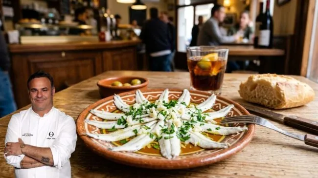 Cocineros y pescaderos andaluces coinciden: «Para hacer unos boquerones en vinagre, la clave está en lavarlos bien en agua muy fría con hielos»