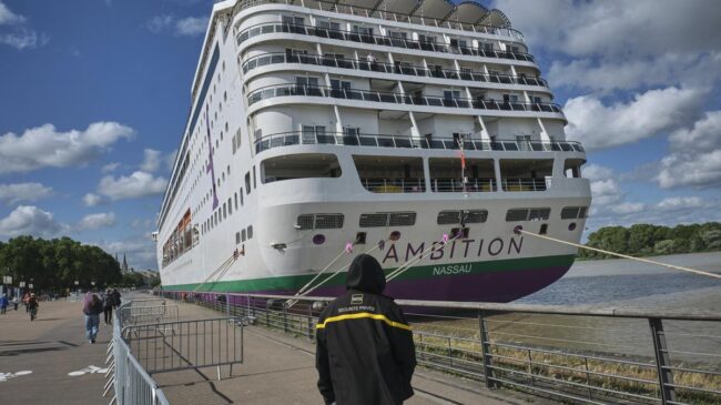 El crucero aislado por un brote de norovirus tiene previsto hacer escala en Bilbao