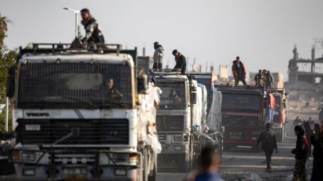 Libia detiene a una española y a otros nueve activistas de un convoy humanitario para Gaza