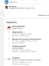 Tatxo Benet Regresa A La C pula De Mediapro Para Intentar Vender Sus tatxo-benet-regresa-a-la-c-pula-de-mediapro-para-intentar-vender-sus
