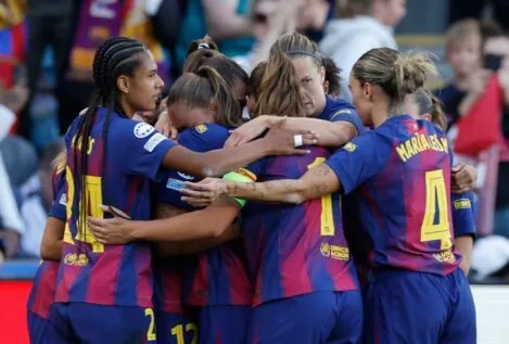El Barcelona gana por 4-0 frente al Lyon su cuarta Champions femenina