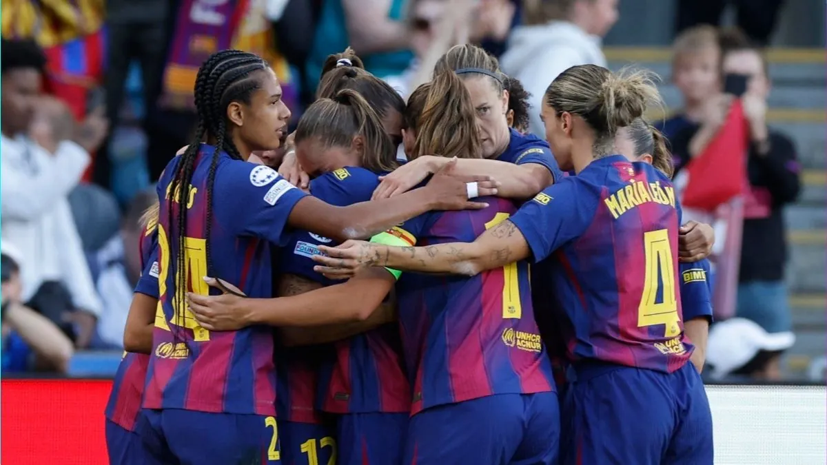 El Barcelona gana por 4-0 frente al Lyon su cuarta Champions femenina