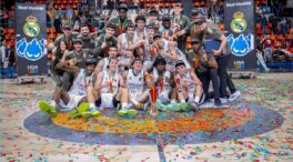 Real Madrid gana la primera liga universitaria de baloncesto tras vencer al Barcelona en la final