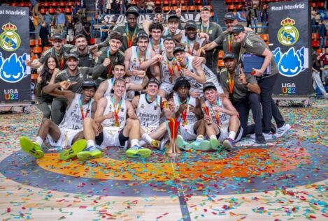 Real Madrid gana la primera liga sub-22 de baloncesto tras vencer al Barcelona en la final