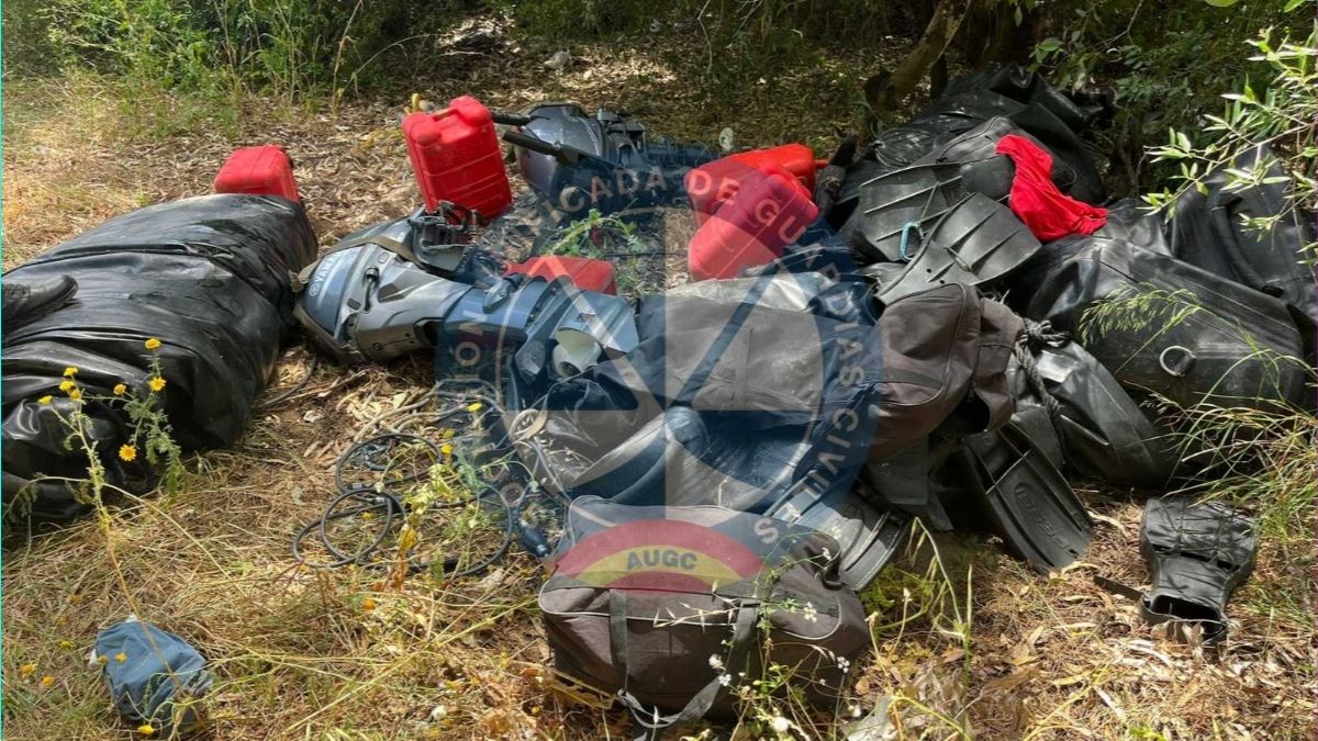 Recuperadas tres embarcaciones que habían sido sustraídas a la Armada en Barbate