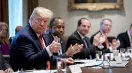 Trump se mofa de Sheinbaum imitando su voz: «Llámelo Golfo de México, 'presidento'»