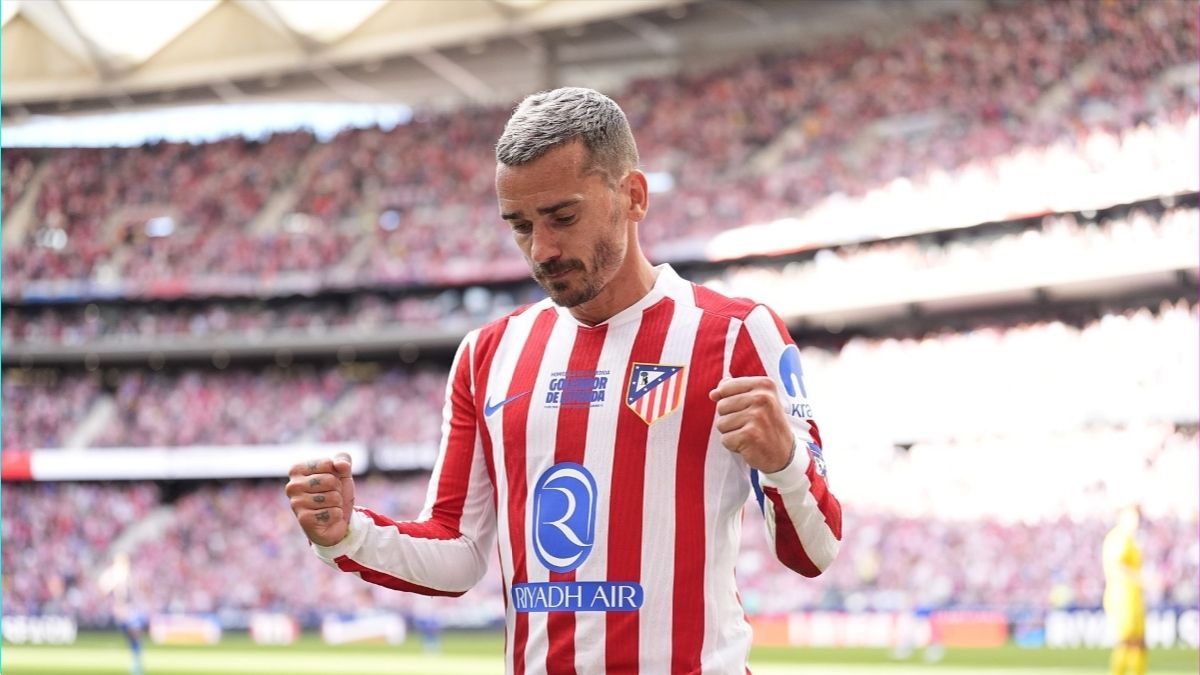El Metropolitano se despide de Antoine Griezmann tras su partido 500 con el Atleti