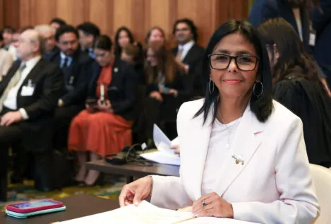 Delcy Rodríguez cree que «aún es temprano» para decidir si viajará a Madrid en noviembre