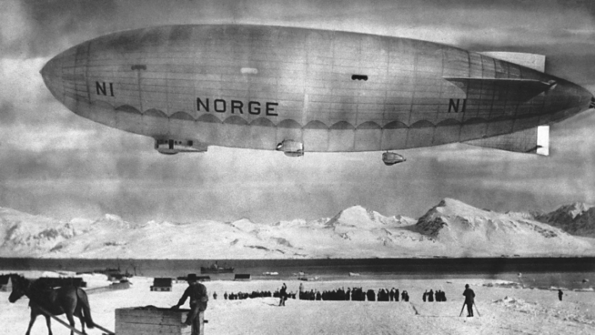 Al Polo Norte por el aire