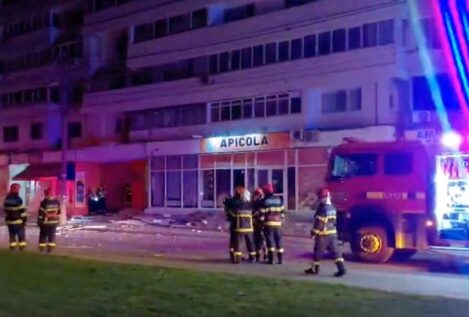 Un dron impacta contra un edificio residencial en una ciudad del este de Rumanía