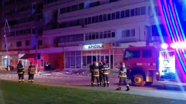 Un dron impacta contra un edificio residencial en una ciudad del este de Rumanía