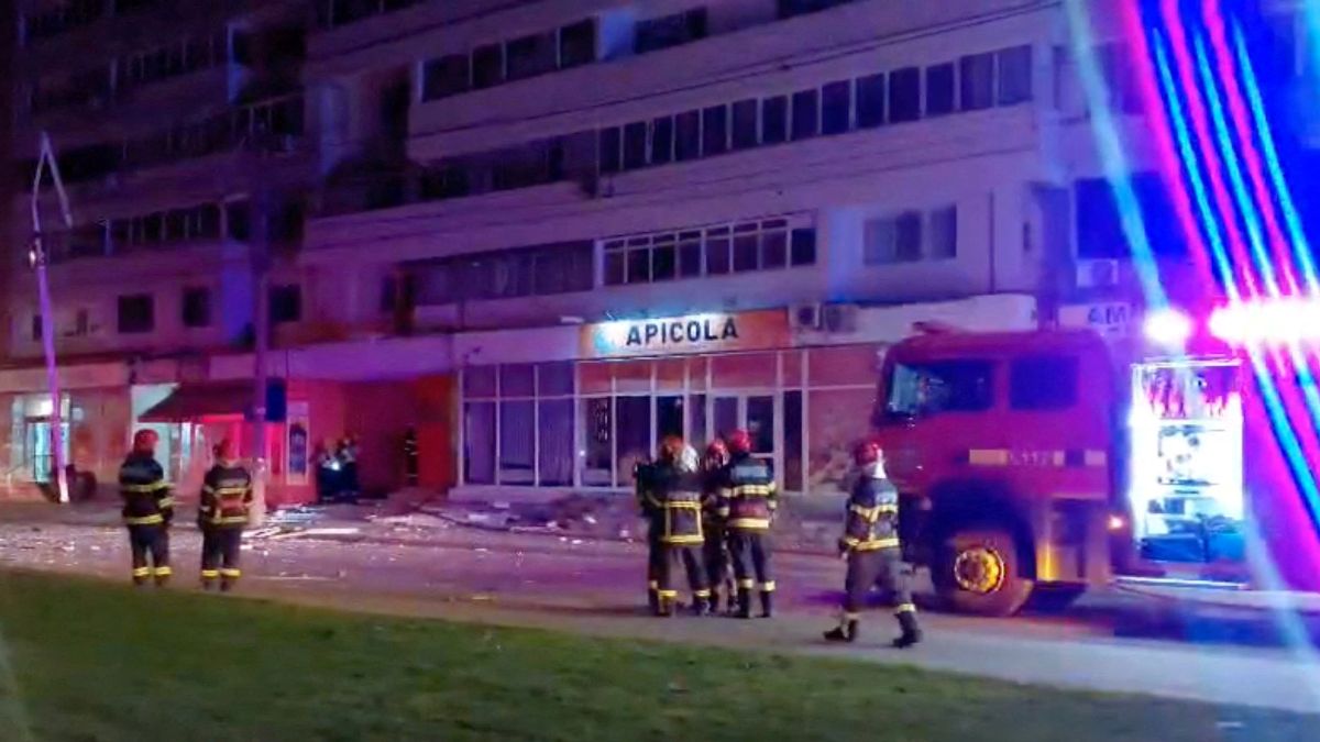 Un dron impacta contra un edificio residencial en una ciudad del este de Rumanía