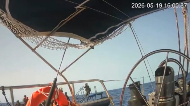 Israel niega haber disparado munición real contra la flotilla y afirma que no hay heridos