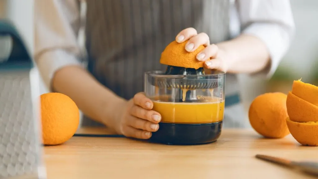 Zumo de naranja exprimido 