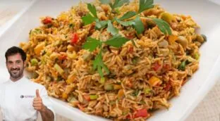 Arguiñano y Delicious Martha coinciden: «El arroz al horno mejora con 150 ml salsa de soja, 150 g de edamames, un aguacate y vinagreta de cacahuete»