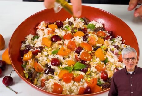 Arguiñano y El Comidista coinciden: «La mejor ensalada para el táper de la oficina se hace con 40 g de pistacho y 100 g de cerezas, o guisantes y surimi»