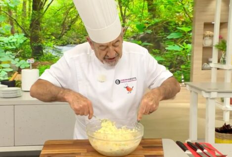 Karlos Arguiñano (77 años) lo confirma: la ensaladilla rusa tradicional está bien, pero pasa a ser una 'cena 10' si la pones en estas cortezas