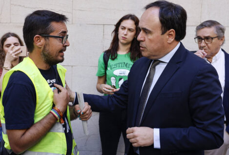 La tercera semana de huelga educativa en Valencia fuerza una negociación contrarreloj