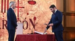 Los consejeros del Gobierno de Aragón toman posesión y Azcón les reclama «prudencia»