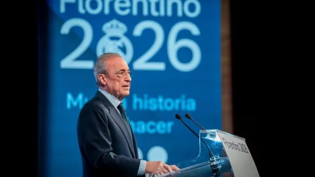 Florentino presenta su candidatura: «Son los mismos de la etapa más siniestra»
