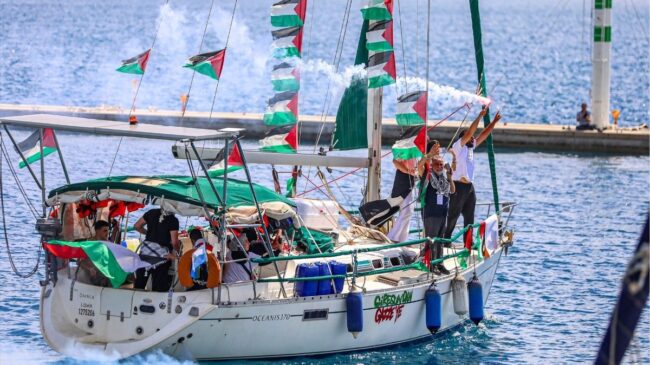 La flotilla denuncia más de 400 detenidos por Israel, incluidos españoles
