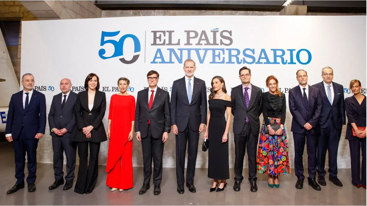 ‘El País’ celebra su 50 aniversario sin Juan Luis Cebrián, Antonio Caño ni Fernando Savater