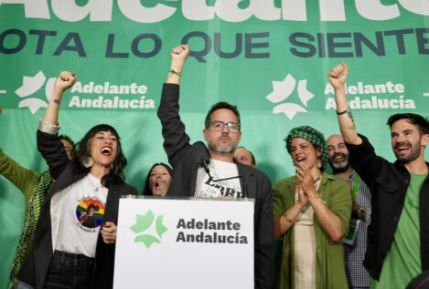 Adelante Andalucía logra el objetivo de emular a la Chunta y se convierte en la sorpresa del 17-M