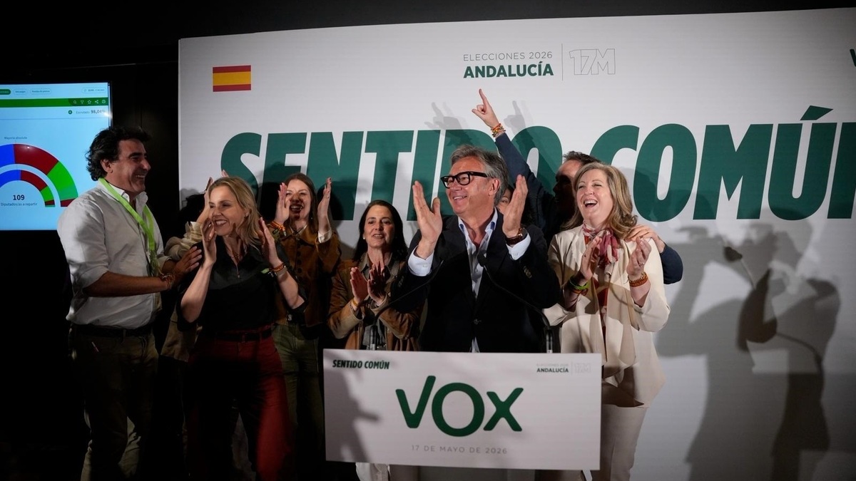 Vox crece en Andalucía y consigue su ansiado póquer autonómico para forzar al PP a negociar