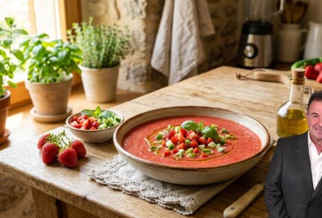 José Andrés y Berasategui coinciden: el mejor gazpacho no se hace solo con tomates, la clave es utilizar fresas para compensar la acidez
