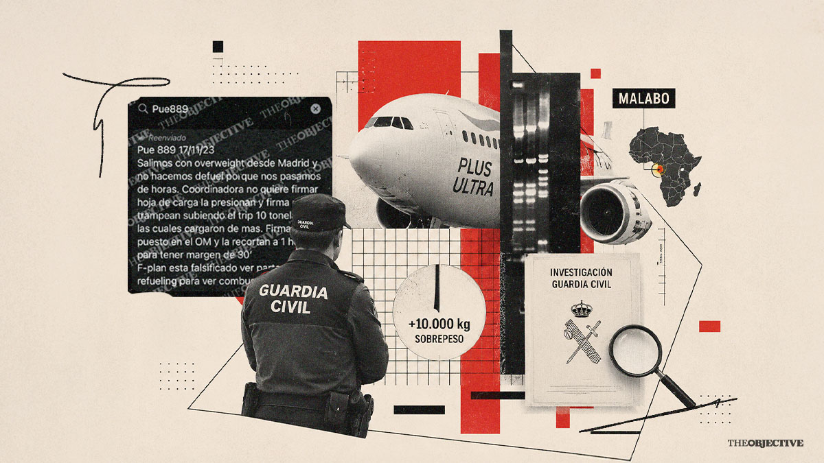 La Guardia Civil investiga a Plus Ultra tras un vuelo a Guinea con 10 toneladas de sobrepeso