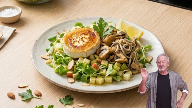 Karlos Arguiñano: «Las gulas no solo mejoran con ajo; son una cena fácil y deliciosa si le añades 150 g de champiñones en lata y 30 g de almendras»