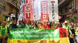 La huelga educativa valenciana deriva en una guerra sindical azuzada desde la izquierda