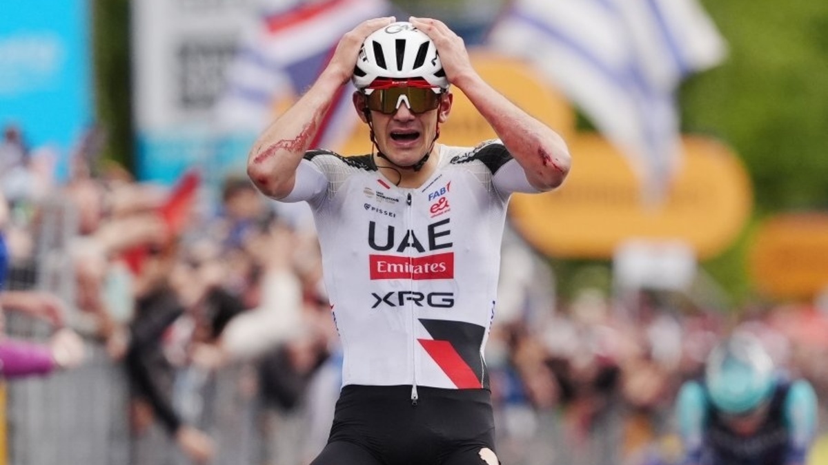 Igor Arrieta gana la quinta etapa del Giro de Italia tras una caída y equivocarse en el recorrido