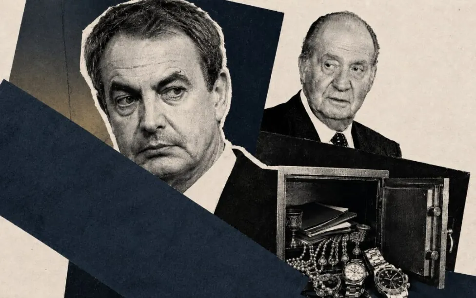 Zapatero y el rey Juan Carlos