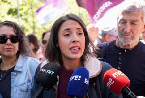 Irene Montero llama al «boicot a Israel» en una manifestación por Palestina en Madrid