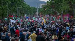 Centenares de personas piden en Barcelona la liberación de dos activistas de la flotilla