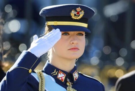 Leonor presidirá junto a los Reyes por primera vez el desfile del día de las Fuerzas Armadas