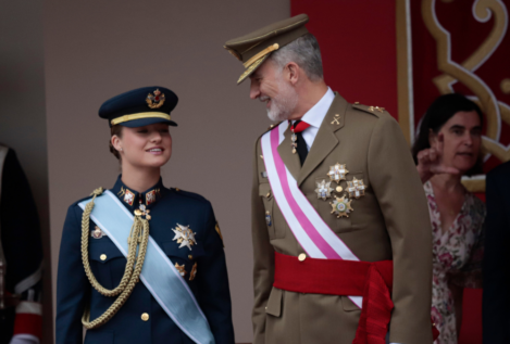 Las Fuerzas Armadas celebran en Vigo su día con un desfile con Leonor como protagonista