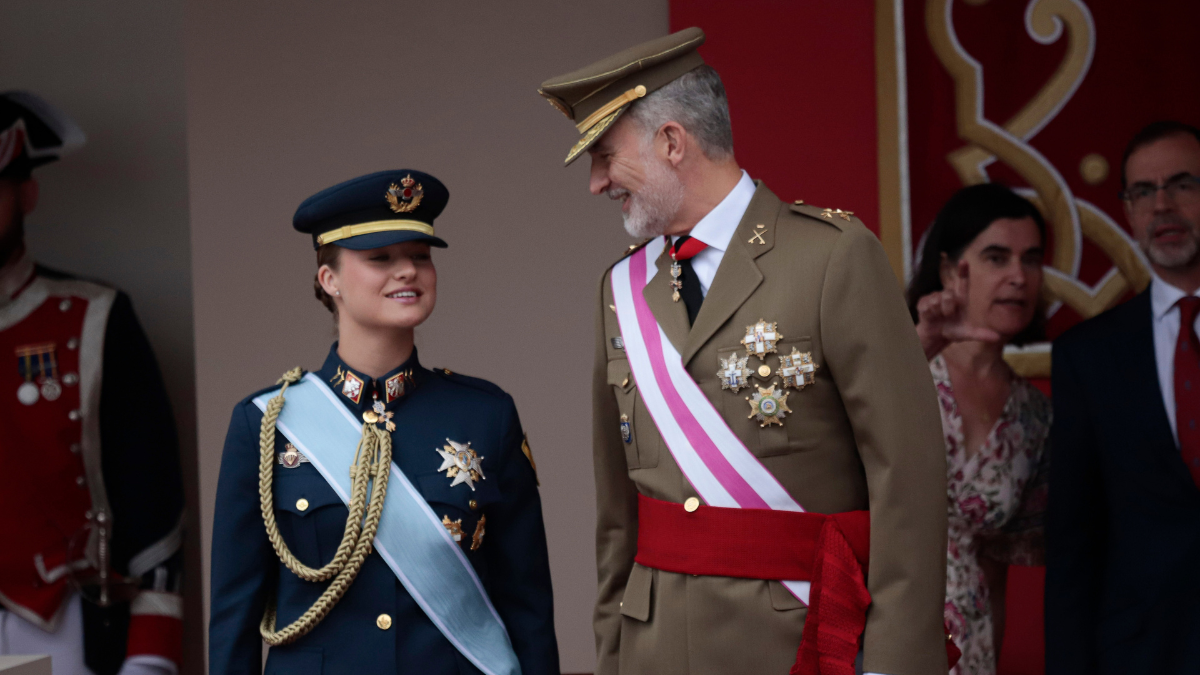 Las Fuerzas Armadas celebran en Vigo su día con un desfile con Leonor como protagonista