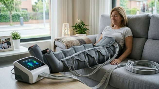 Alivia las piernas y reduce la retención con las mejores máquinas de presoterapia