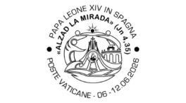 El Vaticano emite un matasellos por el viaje del papa León XIV a España