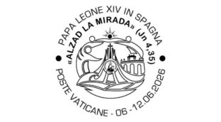 El Vaticano emite un matasellos por el viaje del papa León XIV a España