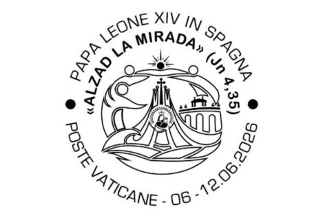 El Vaticano emite un matasellos por el viaje del papa León XIV a España