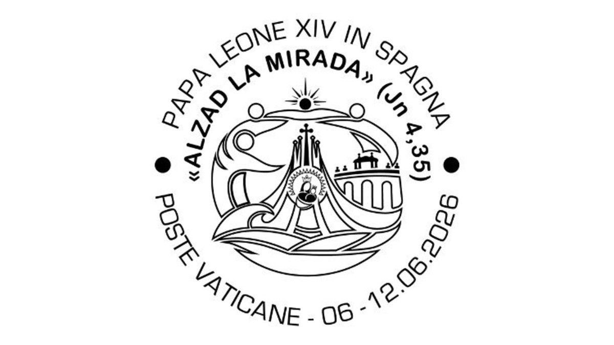 El Vaticano emite un matasellos por el viaje del papa León XIV a España