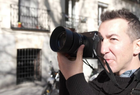 Matías Costa y la Fujikina que aterriza en Madrid