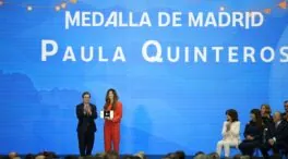 Paula Quinteros, CEO de THE OBJECTIVE, recibe la Medalla de la ciudad de Madrid