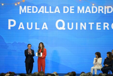 Paula Quinteros, CEO de THE OBJECTIVE, recibe la Medalla de la ciudad de Madrid